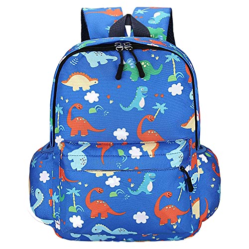 Masroo Kids Backpack Lightweight Children's Nursery School Bag for Toddler Kindergarten Preschool Boys Girls, BLUE - L