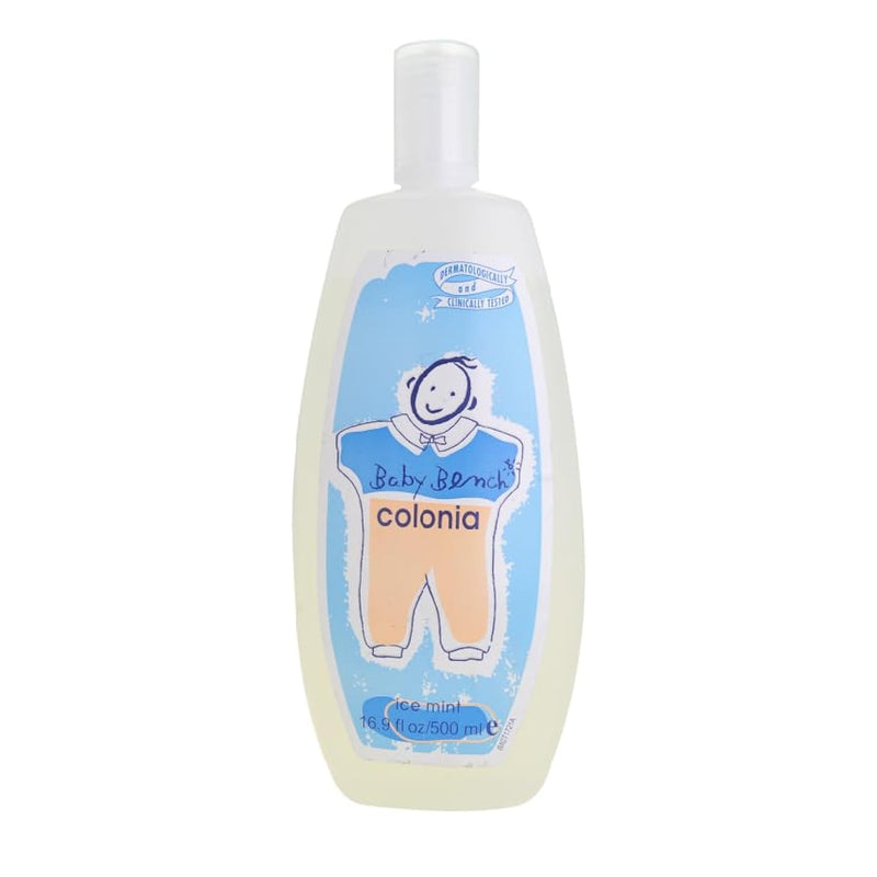 Bench Baby Cologne Scent Ice Mint- Crisp Scent of Mint with a Touch of Sweetness- Gently Scented Cologne For Babies- Long Lasting Fragrance- Dermatologically & Clinically Tested- 500 ml