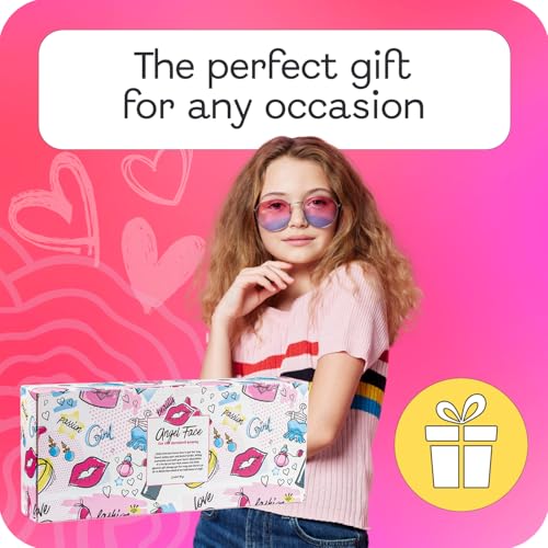 Scented Things Body Mist Perfume Gift Set For Kids, Pre-Teens, Tweens & Teen Girls | Fresh & Fun Scents | KISSES (3 Pack)