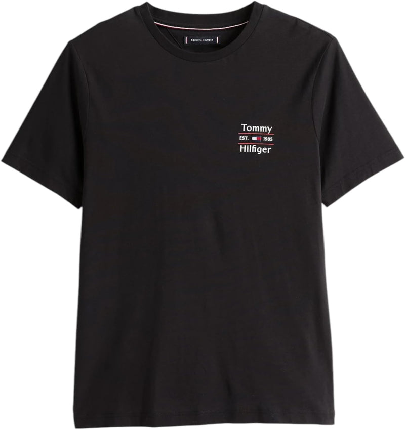 TOMMY HILFIGER mens HILFIGER STACK TEE S/S T-Shirt