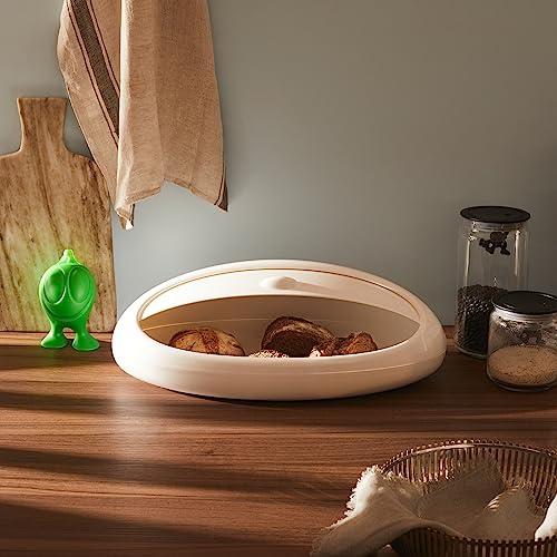 Alessi A di Gnam Bread Bin, Black (ASG22 B)