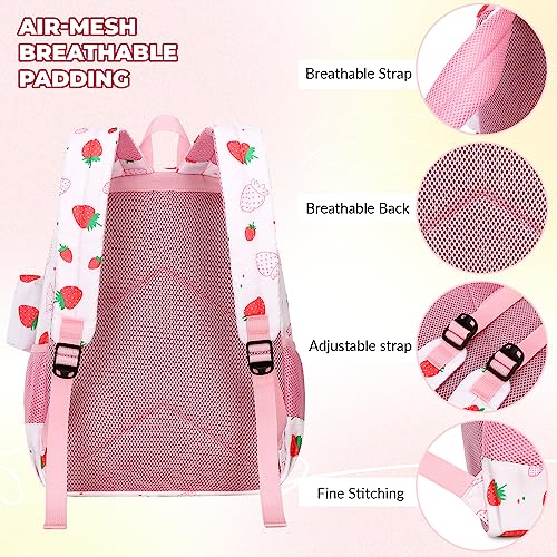 Mygreen School Backpack, Kid Backpacks for Boys and Girls with Chest Strap First Day Gift in Elementary School