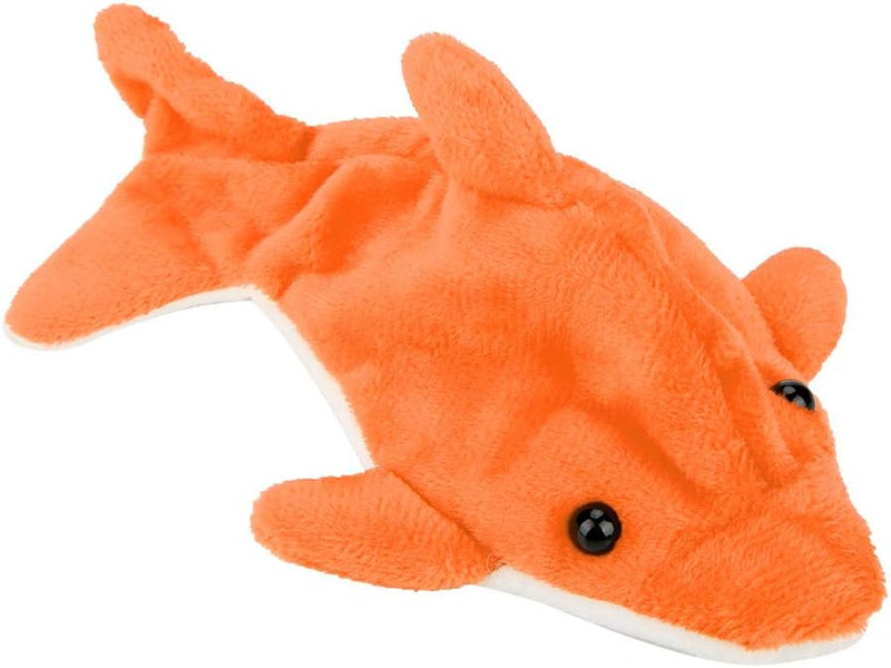Baby Cute Cartoon Dolphin Bathing Swimming Pool Float Toy Water Play Toys (Orange)