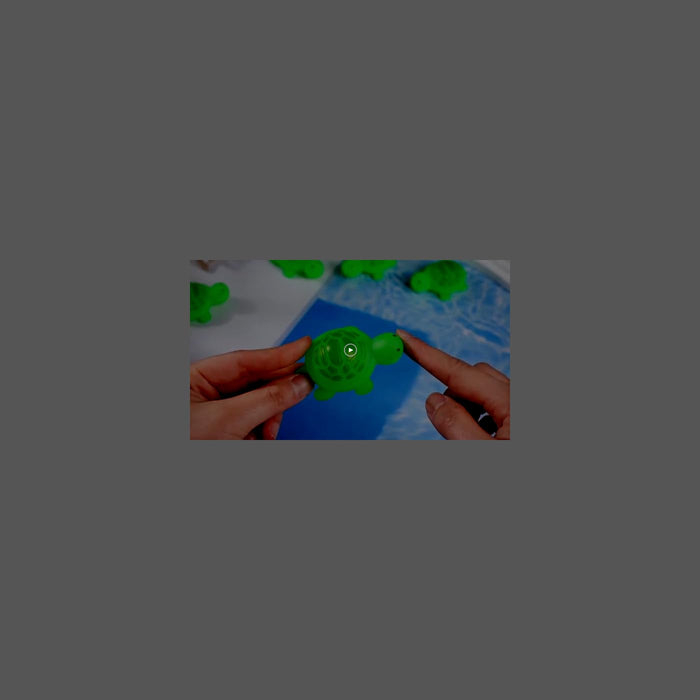 30 Pcs Turtle Rubber Bath Toys, Glow in The Dark for Beach Pool Shower Play, Baby Shower Swimming Bathtub Toys, Squeezable Squeaky Toys for Decoration, Green Turtle