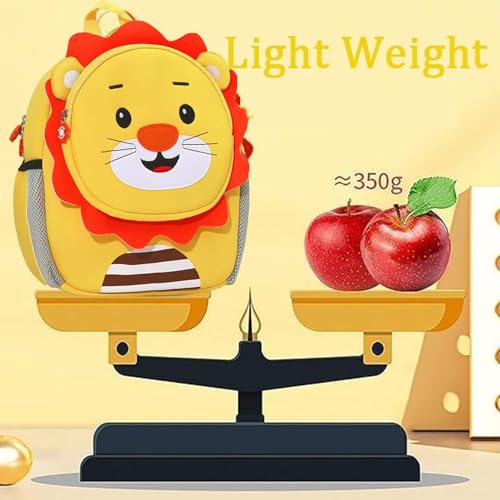 STAYOUNG Little Kid Rabbit Backpack - Backpack Zoo Animals Cute Soft Plush Animal Cartoon Mini School Travel Backpack Little For Kids(Yellow)
