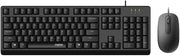 Rapoo X130Pro Wired Optical Mouse & Keyboard Combo AR Black-RPO-CMB-X130PRO-BLK