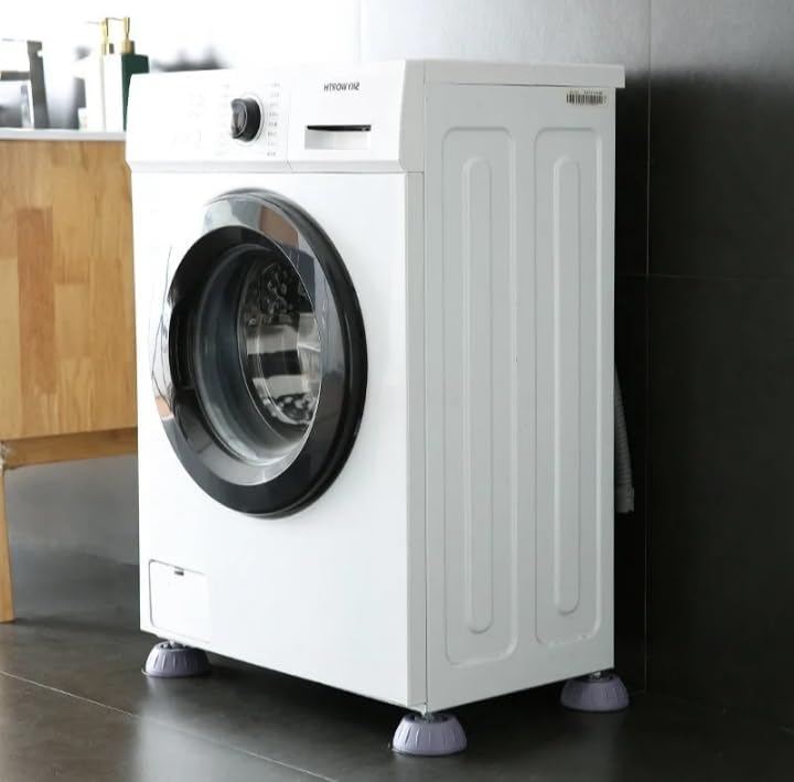 Anti-Vibration Pads for Washer and Dryer, 4 Pieces, Noise Reduction Shock Absorbers