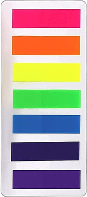 MARKQ 175 Pcs Arrow Page Markers, Post-It Sticky Notes Tab, Index Tab Flags for Home School Office Supplies (7 colors) - Flag