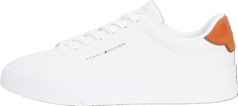 Court mens Sneakers - Ecru/Brilliant Orange