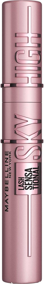Maybelline New York Mascara, Volumizing & Lengthening Mascara, Washable Flake-Free Formula With Bamboo Extract & Fibres, Lash Sensational Sky High, Black - Black