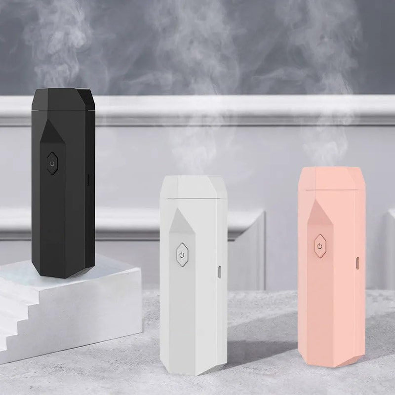 YU WELL Upgraded 2 in 1 Electric Comb Bakhoor Incense Burner Arabic Aroma Diffuser Mini USB Rechargeable for Personal Hair care Home Office & Car (PINK)