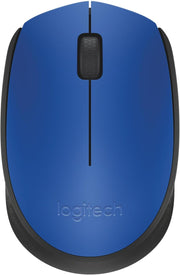 Logitech M171 Wireless MoUSe, 2.4 Ghz With USb Mini Receiver, Optical Tracking, 12-Months Battery Life, AmbidextroUS Pc/Mac/Laptop - Black - Wireless Mouse Blue