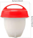 Excefore Egg Boiler Set - 6 Pieces Cooker Without Shell, Silicone Cup, Mini Portable Quick Cooking Cup, Steamed Kitchen Tools for Breakfast