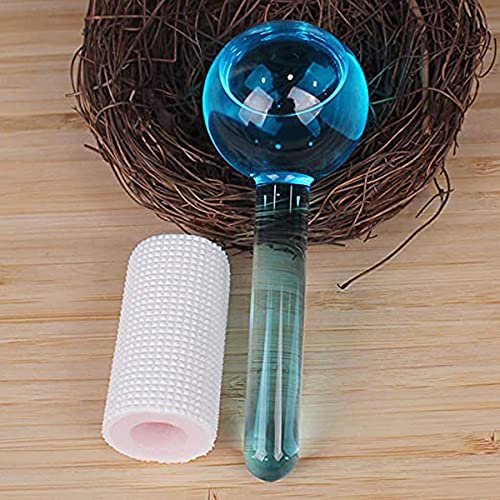 KASTWAVE Ice Roller Globes, Ice Race Massager, Facial Roller Cold Skin Massagers Crystal Glass Ball for Redness Soothing Face Wrinkle Remover Beauty Care Tool 2PCS