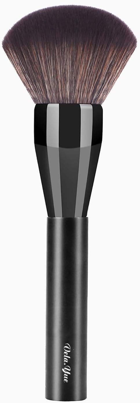 Vela.Yue Super Large Powder Makeup Brush Face Blush Bronzer Mineral Foundation Beauty Cosmetics Tool