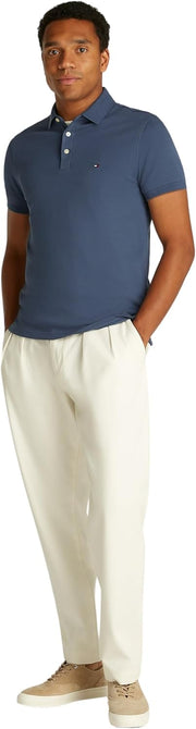 Tommy Hilfiger Mens 1985 Slim Polo Shirt (pack of 1)