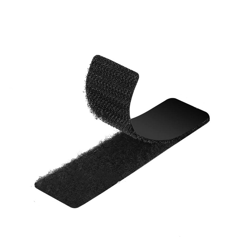 NISUOIEN 15 Sets Strips with Adhesive - Strong Double Sided Tape with Hook and Loop - 1 x 4 Inch