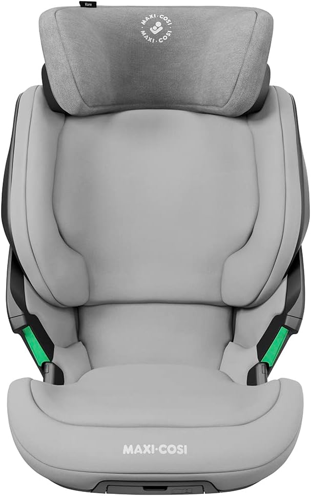 Maxi-Cosi Kore i-Size Child Car Seat, Quick And Easy Buckle Up, Superior Side Protection, Grows With Your Child, 3.5-12 Years, Authentic Grey, 2 Year Warranty
