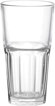 Ocean Centra Long Drink Glass, Set Of 6, Clear, 495 Ml, P01963, Tall Glass, Collins Glass, Delmonico Glass, Cocktail Glass, Water Glass, Juice Glass - Clear 495 ml