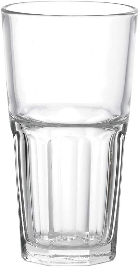 Ocean Centra Long Drink Glass, Set Of 6, Clear, 495 Ml, P01963, Tall Glass, Collins Glass, Delmonico Glass, Cocktail Glass, Water Glass, Juice Glass - Clear 495 ml