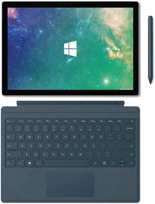 Microsoft Surface Pro 5 Tablet PC 12.3" (2736x1824), Core i5-7300U Surface Laptop Touchscreen, 8GB RAM, 256GB SSD, USB 3.0, DisplayPort, BT, WiFi, Windows 10 Pro (Renewed)