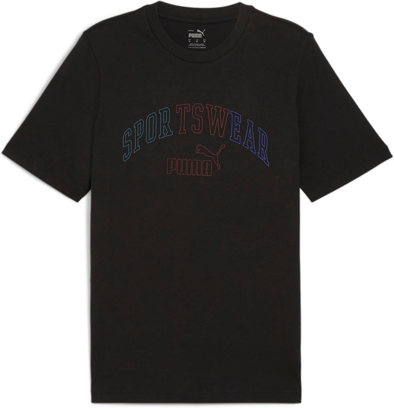 Mens Essentials+ Tees - PUMA Black