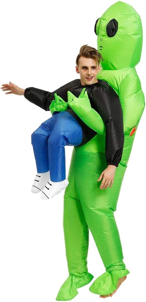 Women Men Halloween Costume Inflatable Halloween Party Club Funny Performance Prop Blow Up Suit Adult - 1 & adult type