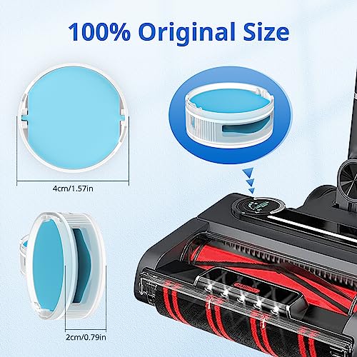 6 Pack Anti Odour Cartridge for Shark, Odor Neutralizer Cartridge for Shark HZ3000UKT, IZ400UK, IZ400UKT, IZ420UKT, NZ860UK, NZ860UKT, AZ913UK,AZ913UKT Vacuum Cleaner,Compare to Part No.1541fc3000