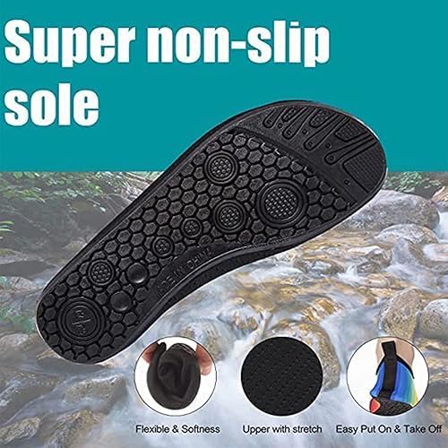 URbazaar Water Shoes for Men Women, Beach Shoes, Swimming Aqua Socks, Barefoot Quick-Dry Non-Slip Swimming Shoes, Aqua Socks for Swim Yoga Surfing Pool