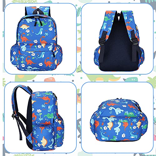 Masroo Kids Backpack Lightweight Children's Nursery School Bag for Toddler Kindergarten Preschool Boys Girls, BLUE - L