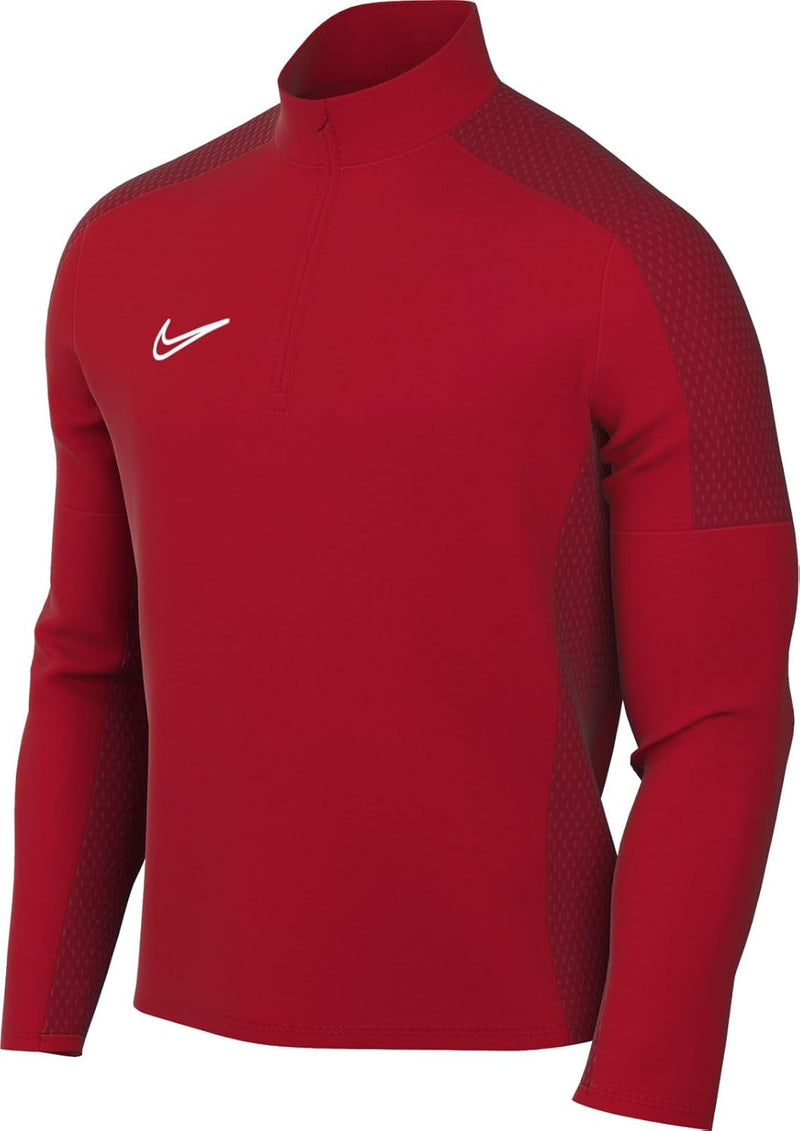 Men's M Nk Df Acd23 Dril Top Soccer Drill Top - UNIVERSITY RED/GYM RED/(WHITE)