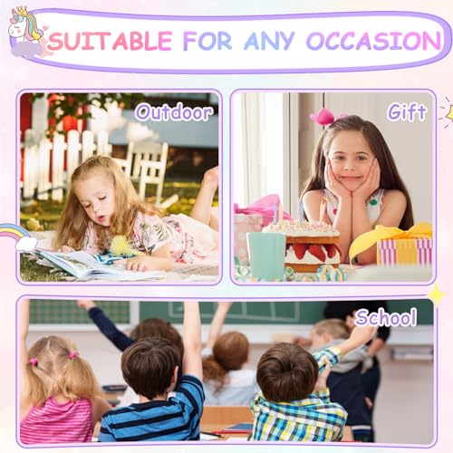 VASCHY Kids Backpack Girls Boys Cute 16 Inch Primary School Backpack with Chest Strap Buckle and Multiple Compartments