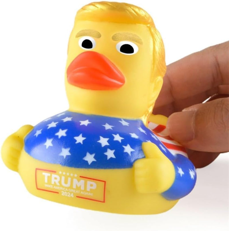 Nuwani Family Mallard Rubber Duck for Jeep, Bathtub Bath Rubber Ducks Toy Pool Party Decoration, No Hole, Float Upright Rubber Ducky Baby Shower, Rubber Duckies Birthday Gift for Nature Birds Lovers