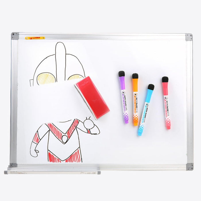 ECVV 8 Pack Whiteboard Pens Dry Erase Magnetic Whiteboard Markers Easy to Wipe Meeting Pen with Eraser Cap for Writing on Whiteboards, Glass, Mirror