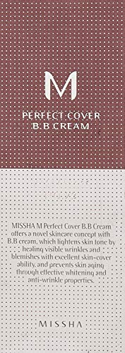 Missha M Perfect Cover BB Cream SPF42/PA+++, No. 23/Natural Beige, 20ml