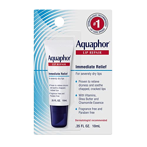 Aquaphor Lip Repair Tube Blister Card- 0.35oz