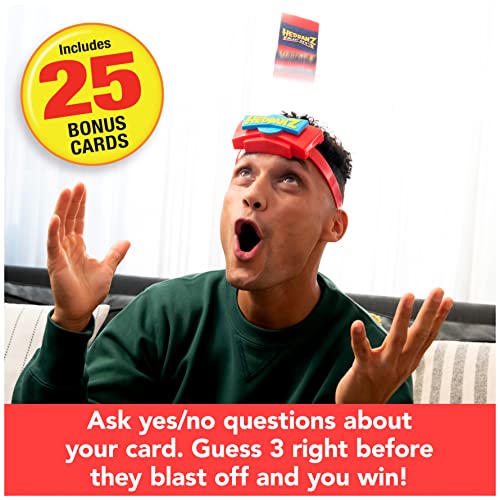 Spin Master Games Hedbanz Blast Off! Guessing with 25 Bonus Cards, for Kids and Families Ages 6 and up (Amazon Exclusive)
