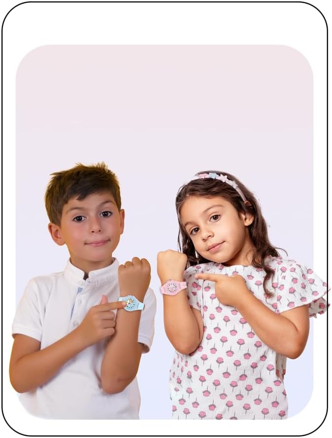 SPIKY Analog Watch for Kids | 3D Cartoon | 7 Multicolor LED Luminous Disco Lights with Silicone Strap | Unisex Best Birthday Gift | Analogue Wrist Watches for Boys & Girls | Age 3-10 Yrs