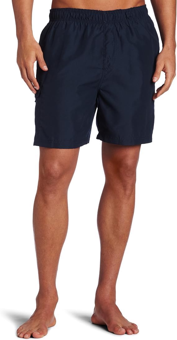 Men's Havana Swim Trunks (Regular & Extended Sizes) Swim Trunks - Havana Navy