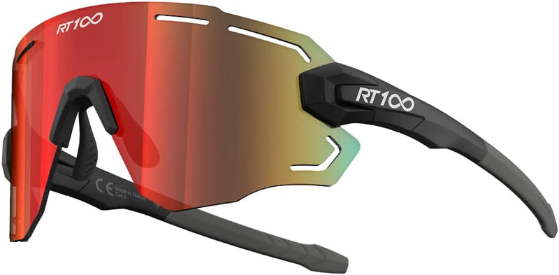 RT100 RIDE YOUR WAY Professional wrap around Frameless Cycling Sunglasses for Men and Women