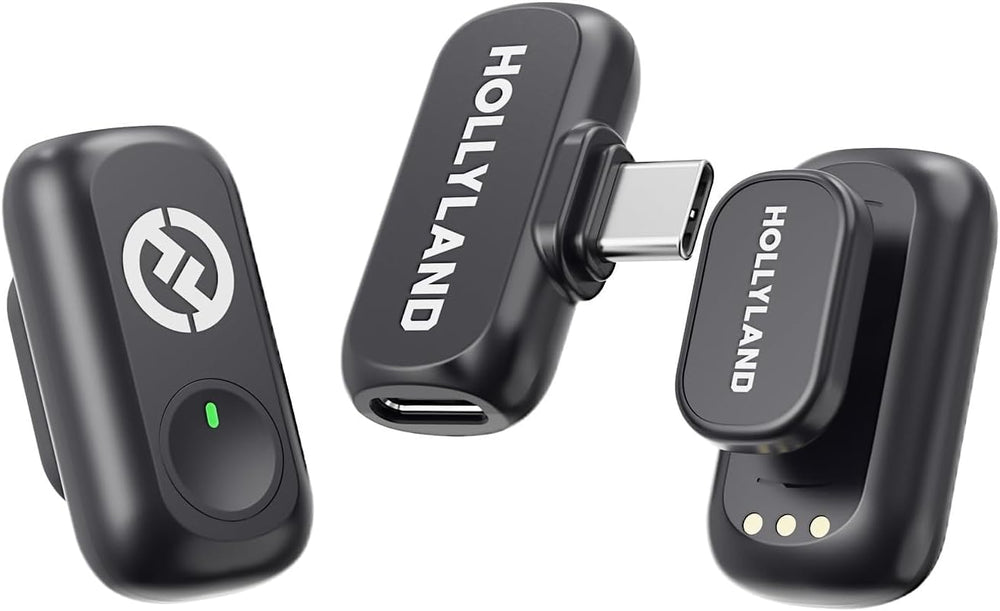 Hollyland Lark A1 Duo Wireless Lapel Microphone, Usb-c