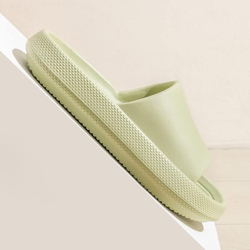 AioTio Women's Slippers Non-slip Household, Home Slippers for Men,Bath Couple Thick Sole Slippers, Summer Simple Style