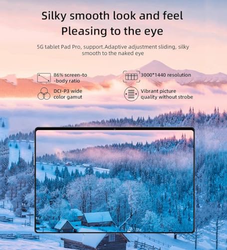 X-Prime 10.1" HD AMOLED Display Android 13 Slim Smart Tablet PC, Dual SIM, 5G Network, Wifi Tablet, 8GB RAM 256GB ROM, Dual Camera, Google Meet and Zoom Supported (Gold)