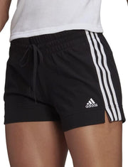 womens W 3S SJ SHO BLACK/WHITE GM5523 NOT SPORTS SPECIFIC SHORTS for Women Shorts - black