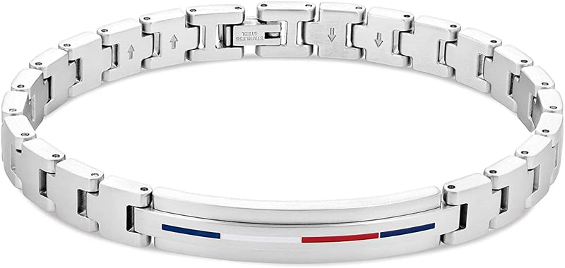 Dress Mens Stainless Steel Metal Bracelet