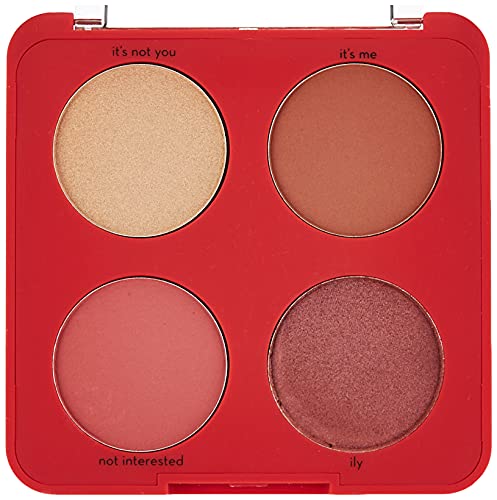 The CrÃ¨me Shop Eyeshadow Palette. Pigmented Matte & Shimmer Finish. Shades Of Brown, Red, Nude. Made In Korea. -So Shady,Heartbreaker