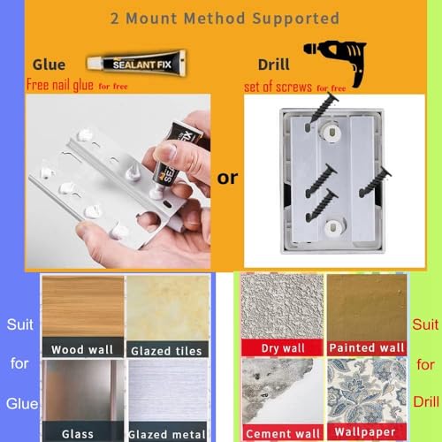 Retractable Clothesline - Heavy Duty Stainless Steel 13.8 Ft Adjustable Space Saving Drying Rope with Aluminum and ABS Wall Mount Case, Perfect for Compact Areas Indoor/Outdoor, White
