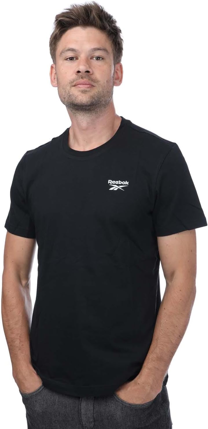 mens Identity Small Logo T-SHIRTS - Black