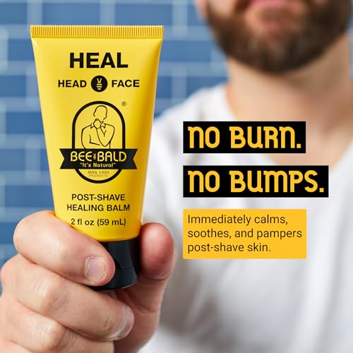 Bee Bald Heal Post-Shave Healing Balm, 2 fl. oz.