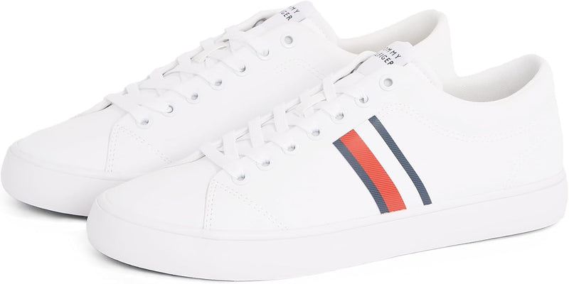 Tommy Hilfiger TH HI VULC LOW CORE STRIPES MESH mens Sneakers